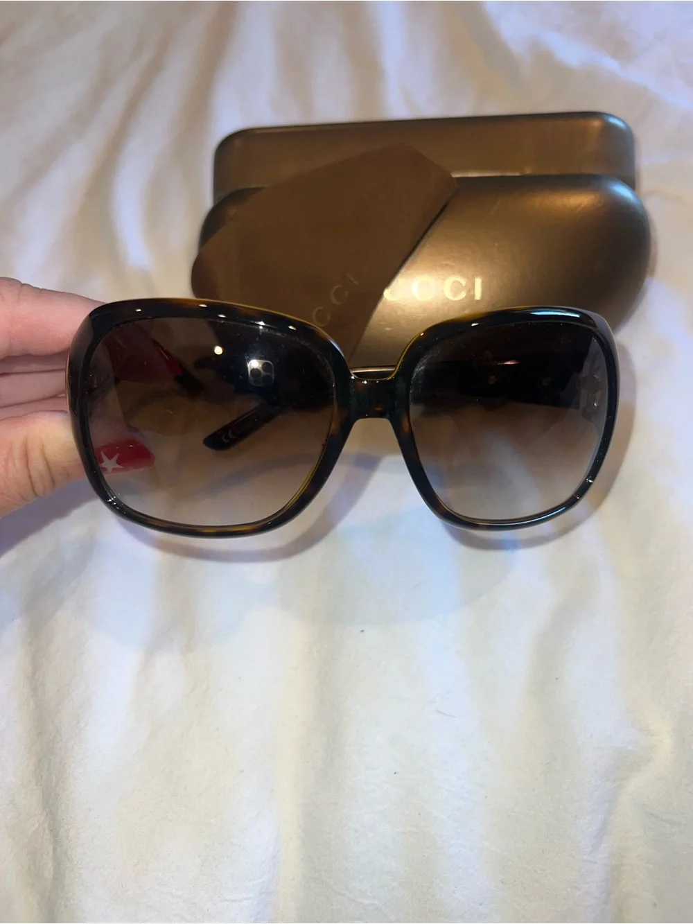 Gucci Women's Oversized Sunglasses - Brown Gradient